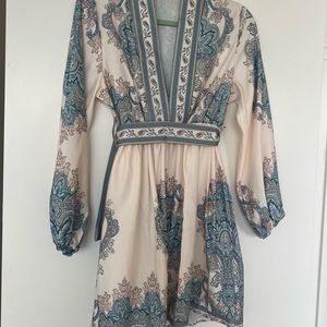 Zimmermann inspired mini dress